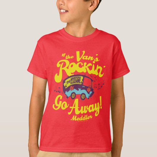 T-shirt Mystery Machine "Si le Rockin du Van'..." (Devant)
