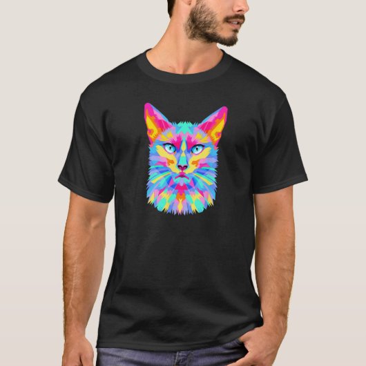 T-shirt Mystic Cat (Devant)