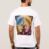 T-shirt Mystic Cosmic Deity Mandala T‑Shirt | Psychedelic (Dos)