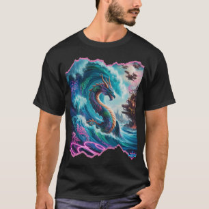 T-shirt Mystic H2O Dragon Sea Serpent Design