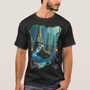T-shirt Mystic H2O Steampunk Atlantis
