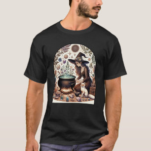 T-shirt Mystic Herbalist : L'art de la cuisine et de la sa
