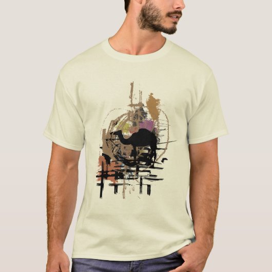 T-shirt Mystic Millie Camel (Devant)
