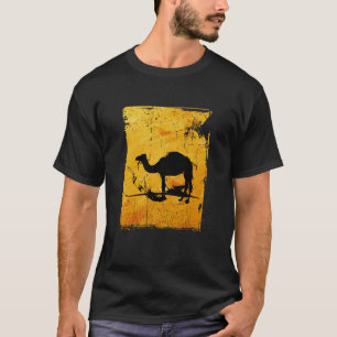 T-shirt Mystic Millie Camel