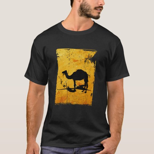 T-shirt Mystic Millie Camel (Devant)