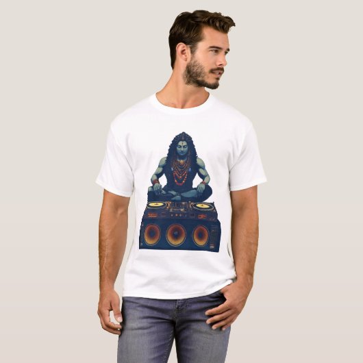 T-Shirt Mystical DJ Artifacts (Devant entier)