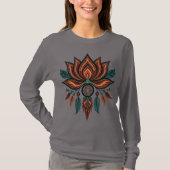 T-shirt Mystical Lotus Dreamcatcher  (Devant)