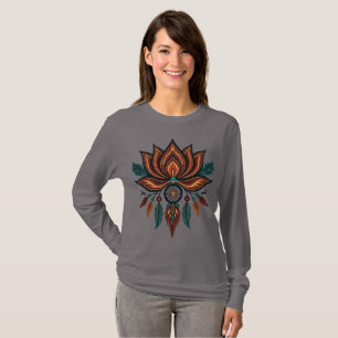 T-shirt Mystical Lotus Dreamcatcher