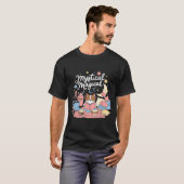 T-shirt Mystical Magical Retro Aesthetic Space Gift Men Wo (Devant entier)