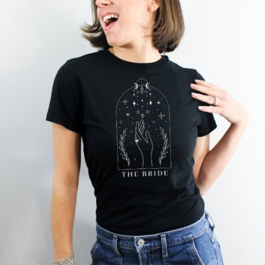 T-shirt Mystical Tarot Card Bachelorette Party The Bride
