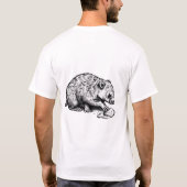 T-shirt Mystical Wombat Men's Tee (Dos)