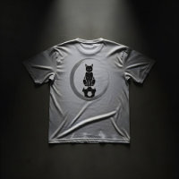 T-shirt Mystique Chat Yin-Yang Foot – Vêtements de