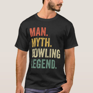 T-shirt Mythe de l'homme drôle de l'équipe de quilles Lége