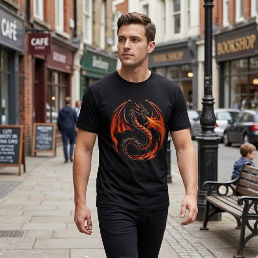 T-shirt Mythic Realms Dragon’s Fury