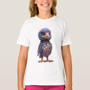 T-shirt Mythique Iridescente Enfant Owlet à Plumes