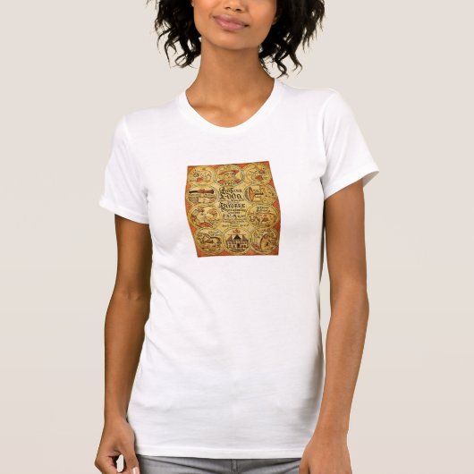 T-shirt Mythologie de norses d'Eddas (Devant)