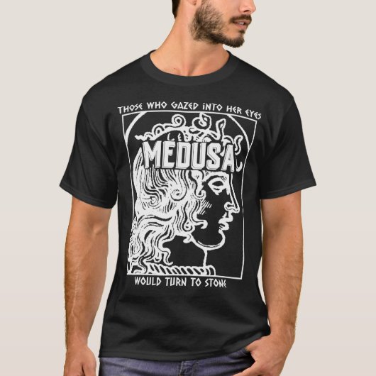 T-shirt Mythologie grecque Medusa (Devant)