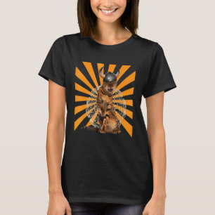 T-shirt Mythologie nordique Chat Runes Viking