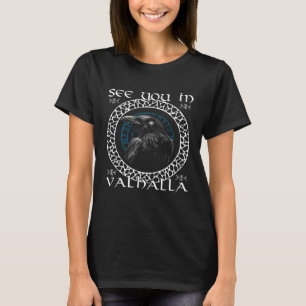 T-shirt Mythologie Nordique Odin Vous Voir Dans Valhalla V