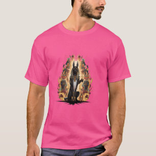 T-shirt Mythologie Pharaon Anpu Dieu des morts égyptiens G