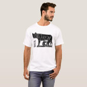 T-shirt Mythologie romaine de Romulus et de Remus (Devant entier)