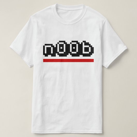 T-shirt n00b (Design devant)