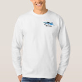 T-shirt N603DB Blue avec texte (Devant)