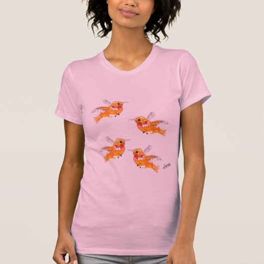 T-shirt : N America Humming Bird's (Devant)