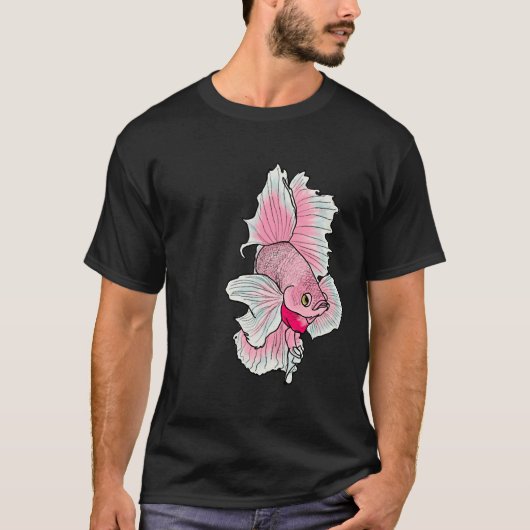 T-shirt N’ Blue Betta Fish (Devant)