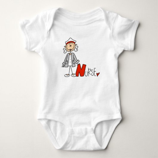 T-shirt N est pour l'infirmière (Devant)