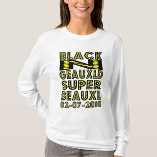 T-SHIRT N NOIR GEAUXLD LA NOUVELLE-ORLÉANS