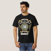 T-shirt N sous-estimez jamais le pouvoir d'un MUHLY (Devant entier)