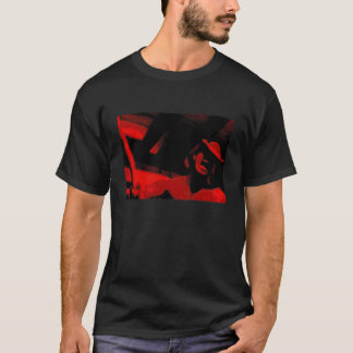 T-shirt N.T-shirt noir classique de bifteck