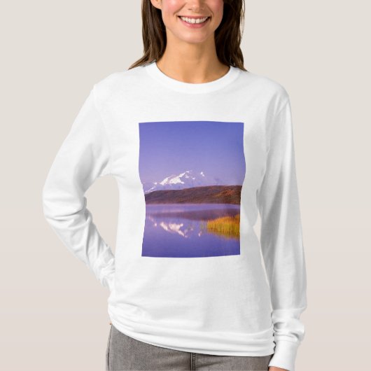T-shirt NA, États-Unis, Alaska, NP de Denali, Wonder Lake, (Devant)