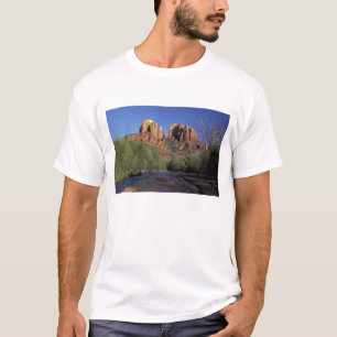 T-shirt NA, États-Unis, Arizona, Sedona. Cathedral Rock et