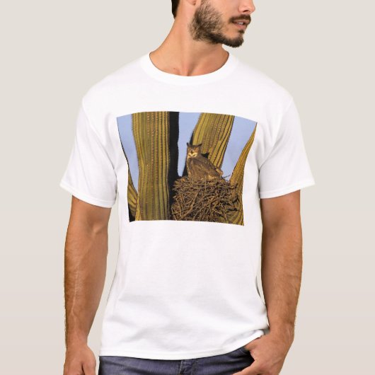 T-shirt NA, États-Unis, Arizona, Tucson. Grand-duc d'Améri (Devant)