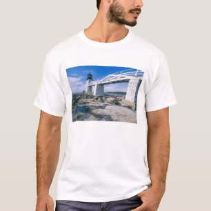 T-shirt NA, États-Unis, Maine, Port Clyde. Marshall Point