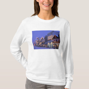 T-shirt Na, Etats-Unis, Washington, Leavenworth. Rue