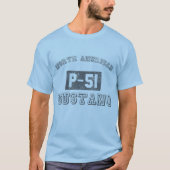 T-shirt NA P-51 Mustang (Devant)