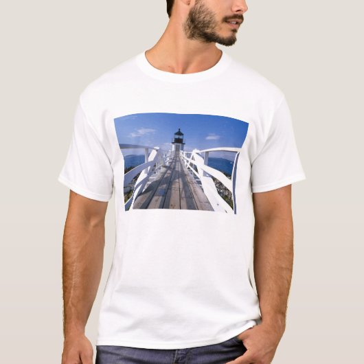 T-shirt NA, USA, Maine, Port Clyde.  Point Marshall 2 (Devant)