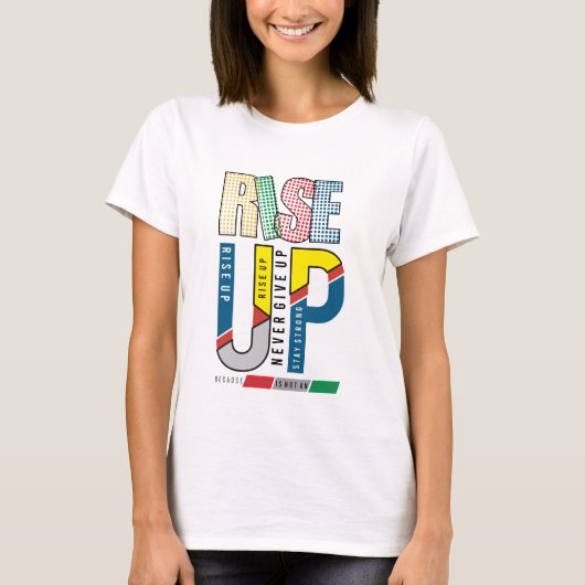 T-shirt N'abandonne jamais (Devant)