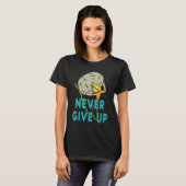 T-shirt N'abandonne jamais (Devant entier)