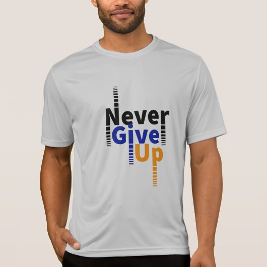 T-shirt n'abandonne jamais (Devant)
