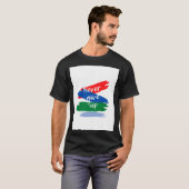 T-shirt N'abandonnez jamais (Devant entier)