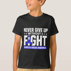 T-shirt N'Abandonnez Jamais Sans Un Soutien De Combat Alop