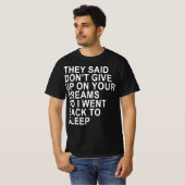T-shirt n'abandonnez pas (Devant entier)