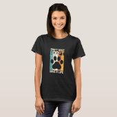 T-shirt N'achetez pas Adoptez Save A Life Dog And Cat Seco (Devant entier)