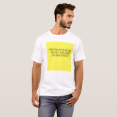 T-shirt N'achetez pas les bananes vertes (Devant entier)