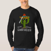 T-shirt Nacho Average Engineer Funny Engineering Men Premi (Devant)