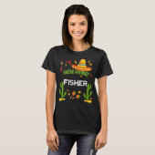 T-shirt Nacho Average Fisher Cinco De Mayo (Devant entier)